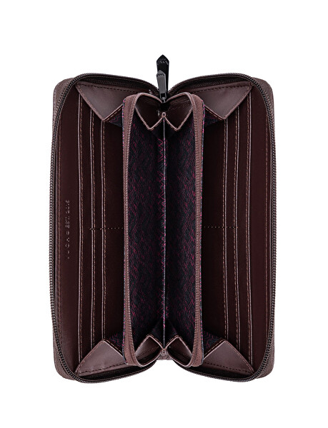 Dámská peněženka Mico Dark Brown