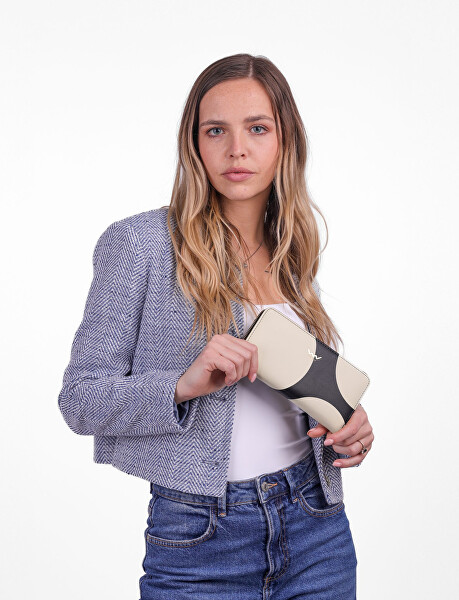 Dámska peňaženka Nightie Nicci Big Dot Off White