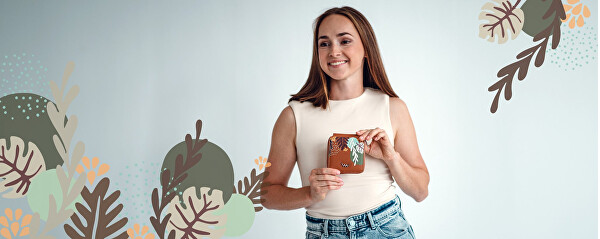 Dámská peněženka Patricia Desert Brown