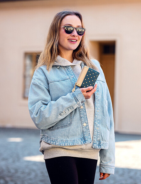 Dámská peněženka Shuri Dotty Blue