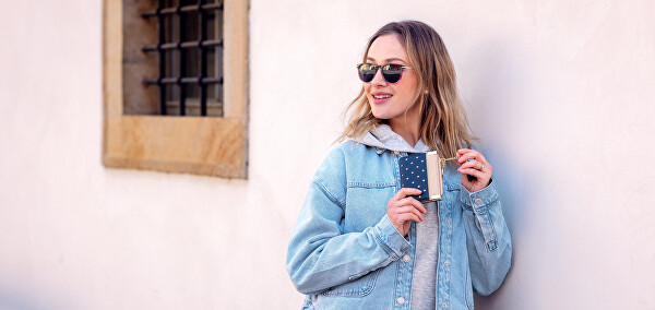 Dámská peněženka Shuri Dotty Blue