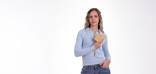 Dámská peněženka Tadi Daisy Butter Yellow