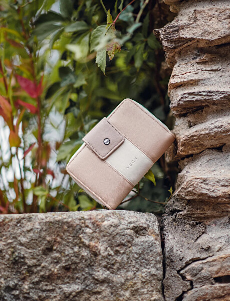 Dámská peněženka Talli Tammy Striped Creme