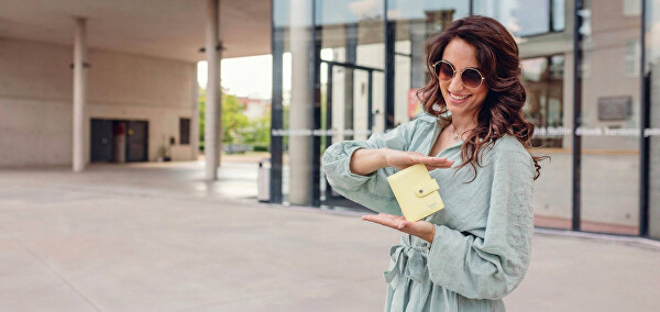 Dámská peněženka Zaira Butter Yellow