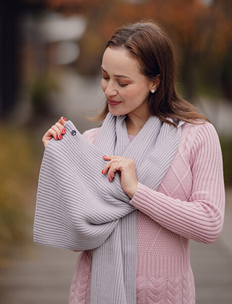 Dámská šála Rowdy SC Light Grey