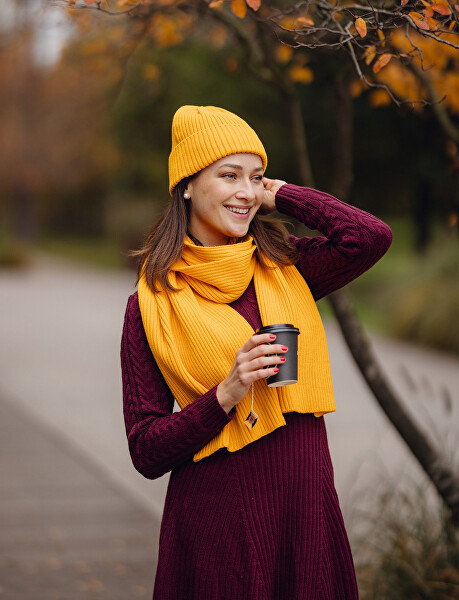 Dámská šála Rowdy SC Yellow