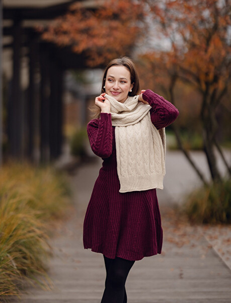 Dámská šála Sheron SC Beige