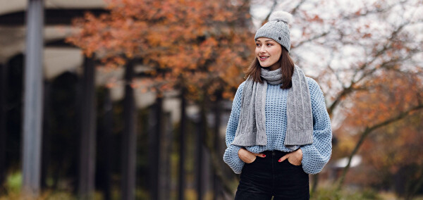 Dámská šála Sheron SC Grey