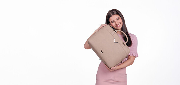 Dámská taška na notebook Emely Beige