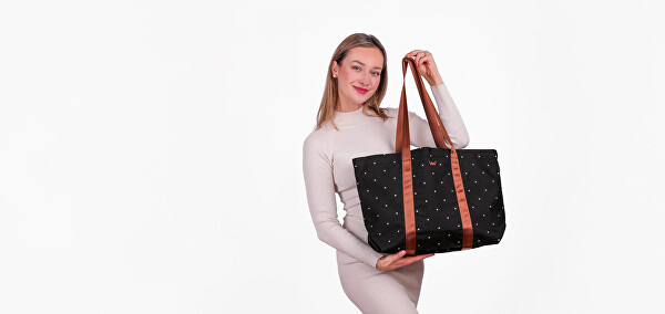 Dámska taška Rizzo Dotty Black