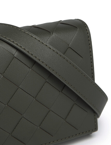 Dámské psaníčko Emeroo Intrecciato Olive