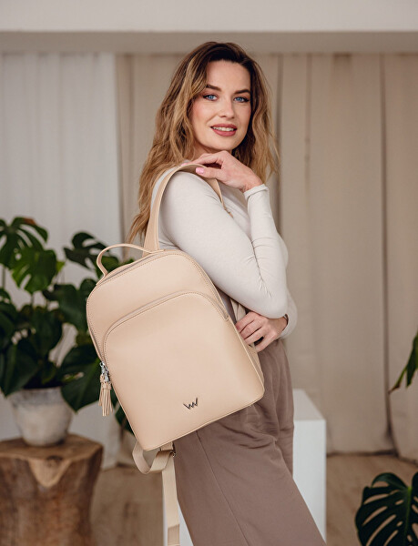 Dámsky batoh Filipa Double Beige