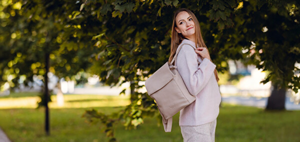 Dámský batoh Gioia Beige