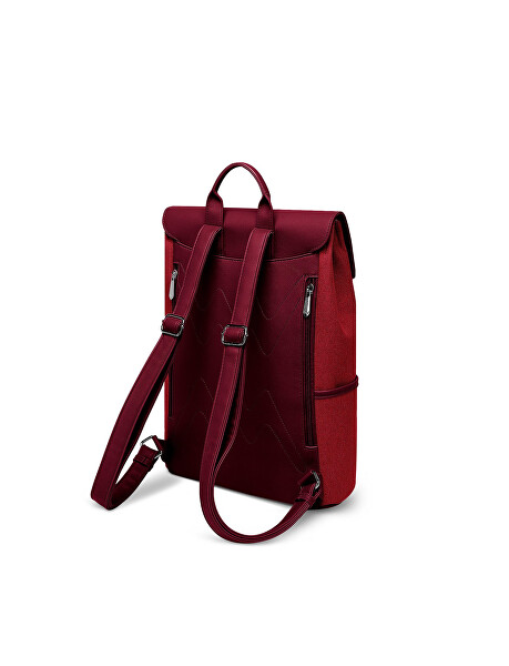 Dámský batoh Gioia Melange Wine Red