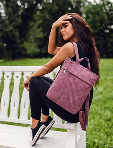 Dámský batoh Glenn Cosy Dusty Pink