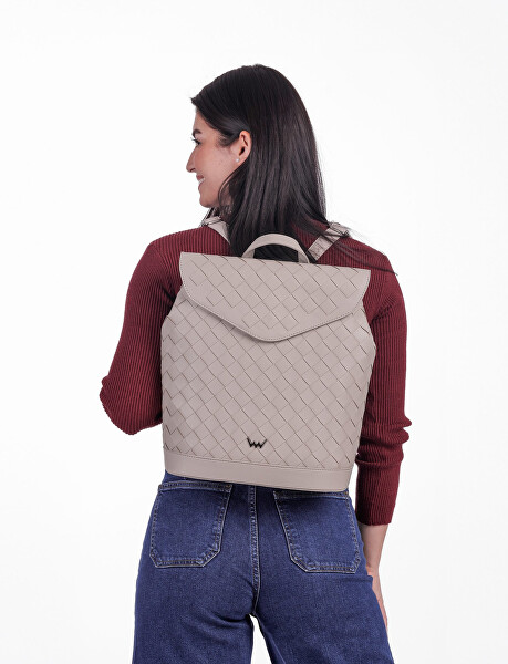 Dámský batoh Joanna Intrecciato Beige