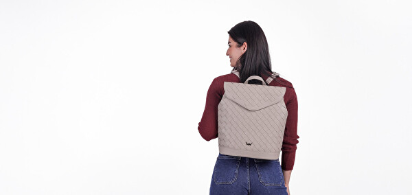 Dámský batoh Joanna Intrecciato Beige