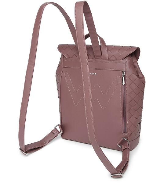 Dámsky batoh Joanna Intrecciato Dusty Pink