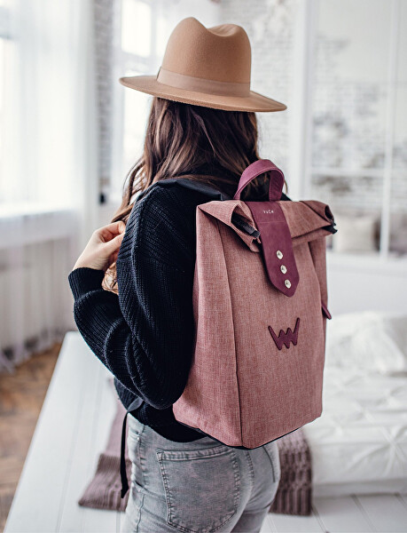 Dámský batoh Mellora Dark Pink