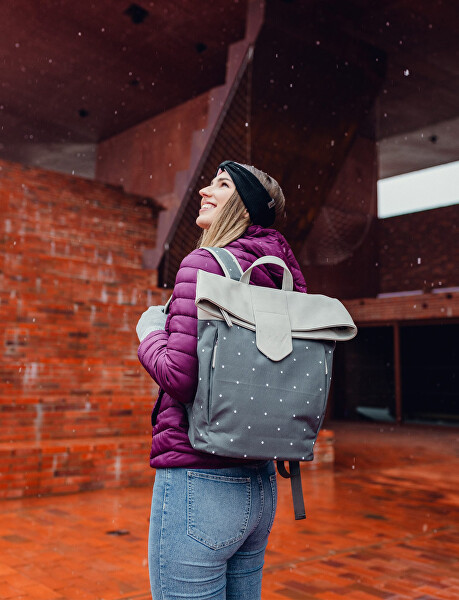 Dámský batoh Mellora Dotty Grey