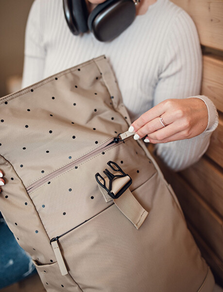 Dámský batoh Virion Dotty Beige