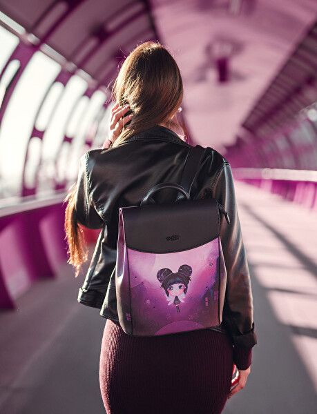 Dámský batoh Vivian Rounded Flap Backpack