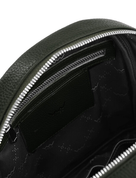 Dámsky kožený batoh Arlen Grace Dark Green