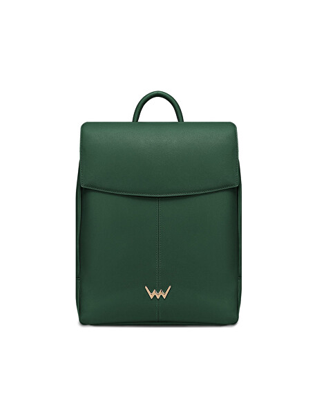 Dámský kožený batoh Evasion Dark Green