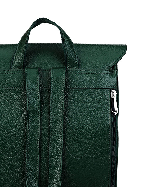 Dámský kožený batoh Joanna Leather Green