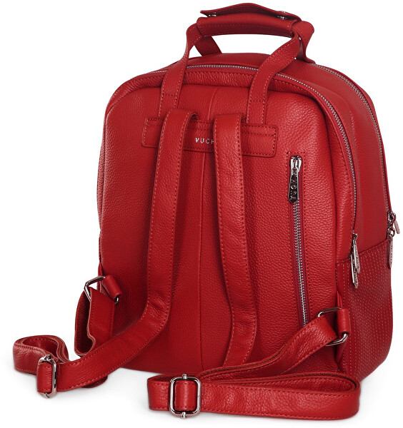 Dámský kožený batoh Kalimba Red