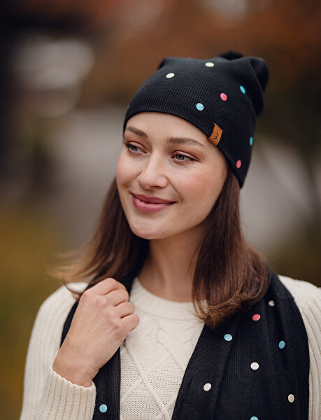 Dámský set - čepice a šála Nurit Set M-Black