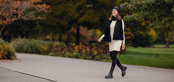 Dámský set - čepice a šála Nurit Set M-Black