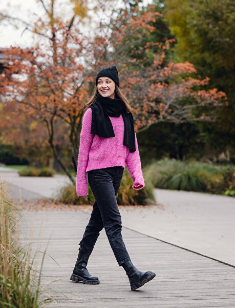 Dámský set - čepice a šála Rowdy Set Black