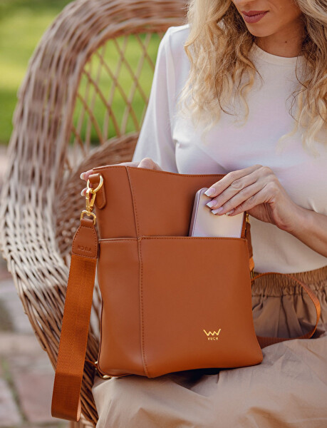 Dámská crossbody kabelka Eldrin Brown