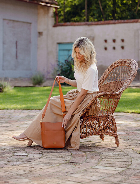 Dámska crossbody kabelka Eldrin Brown