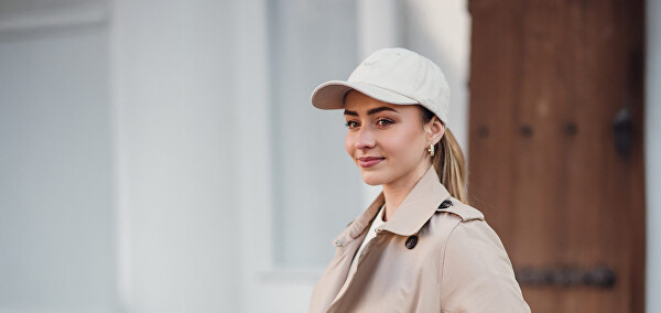 Kšiltovka Alora Off White