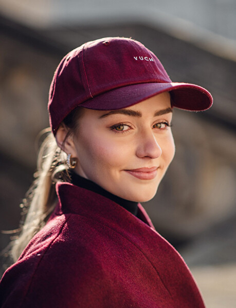 Kšiltovka Lunei Burgundy