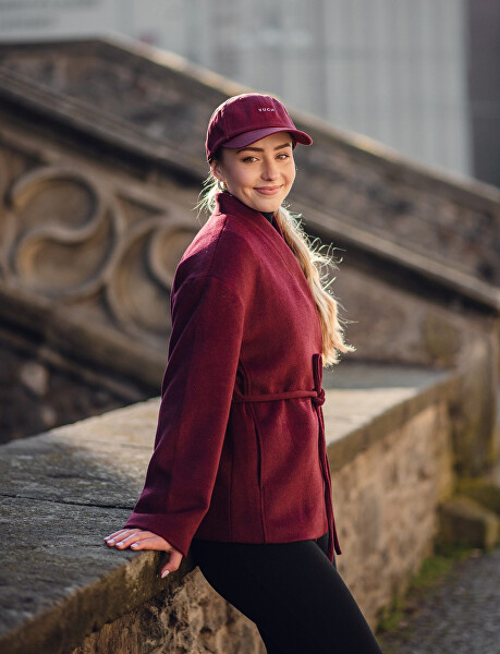 Kšiltovka Lunei Burgundy