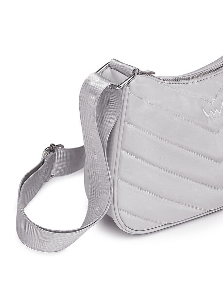 Dámská crossbody kabelka Liva Grey Banana Bag