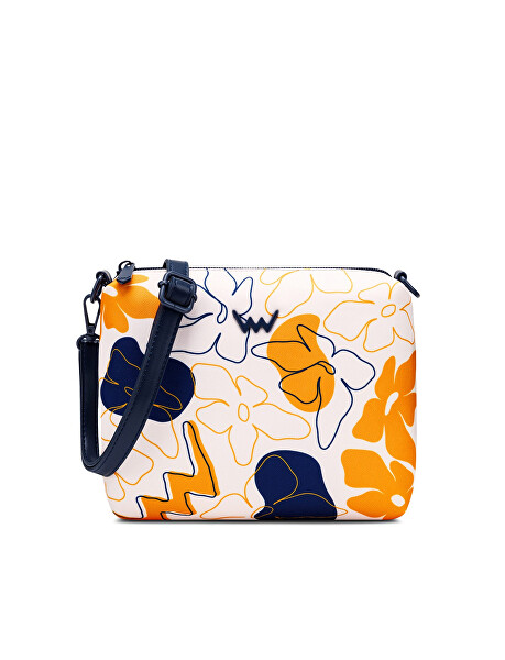 Dámska crossbody kabelka Nuria Flowers Line Apricot