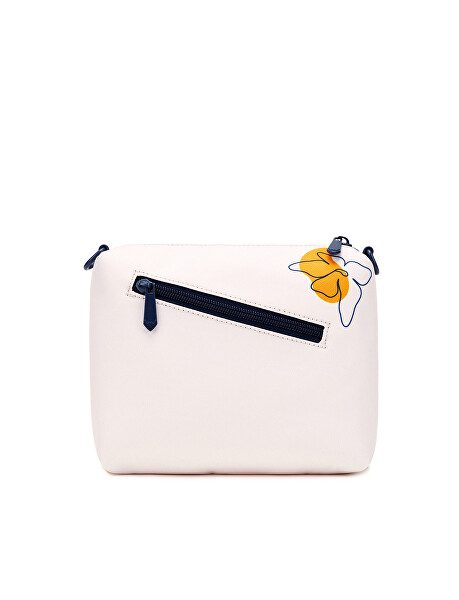 Dámska crossbody kabelka Nuria Flowers Line Apricot