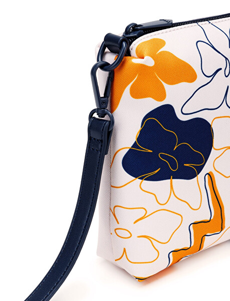 Dámská crossbody kabelka Nuria Flowers Line Apricot