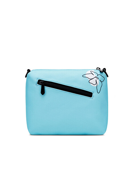 Dámska crossbody kabelka Nuria Flowers Line Blue