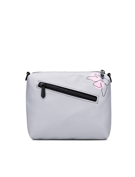 Dámská crossbody kabelka Nuria Flowers Line Grey