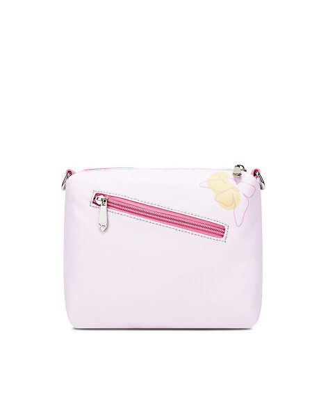 Dámská crossbody kabelka Nuria Flowers Line Pink