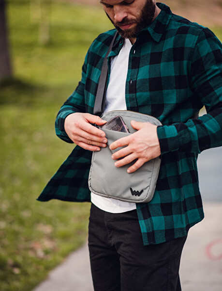 Pánská crossbody taška Arllo Grey