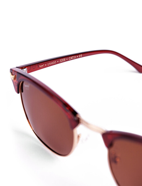 Polarizační sluneční brýle Brigida Metal Brown