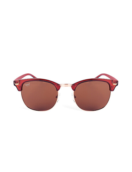 Polarizační sluneční brýle Brigida Metal Brown