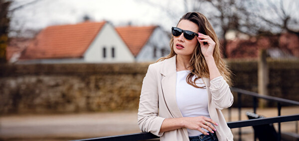 Polarizačné slnečné okuliare Ferdy Glossy Nectarine