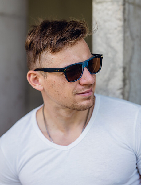 Polarizační sluneční brýle Ferdy Vertical Blue